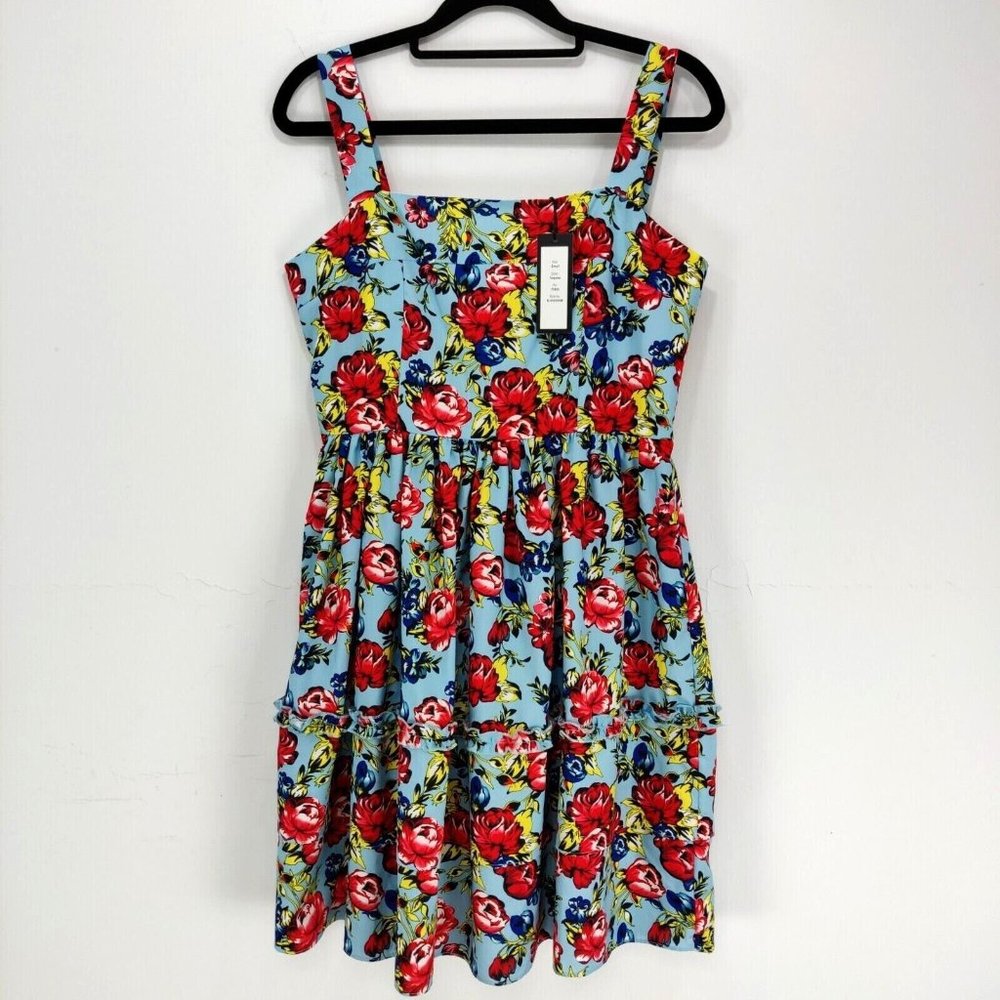 Romeo+Juliet Couture Size S Sleeveless Fit & Flare Floral Print Chiffon Dress